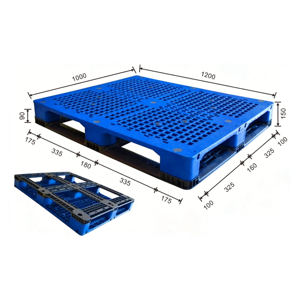 1200×1000 AS/RS Plastic Pallet