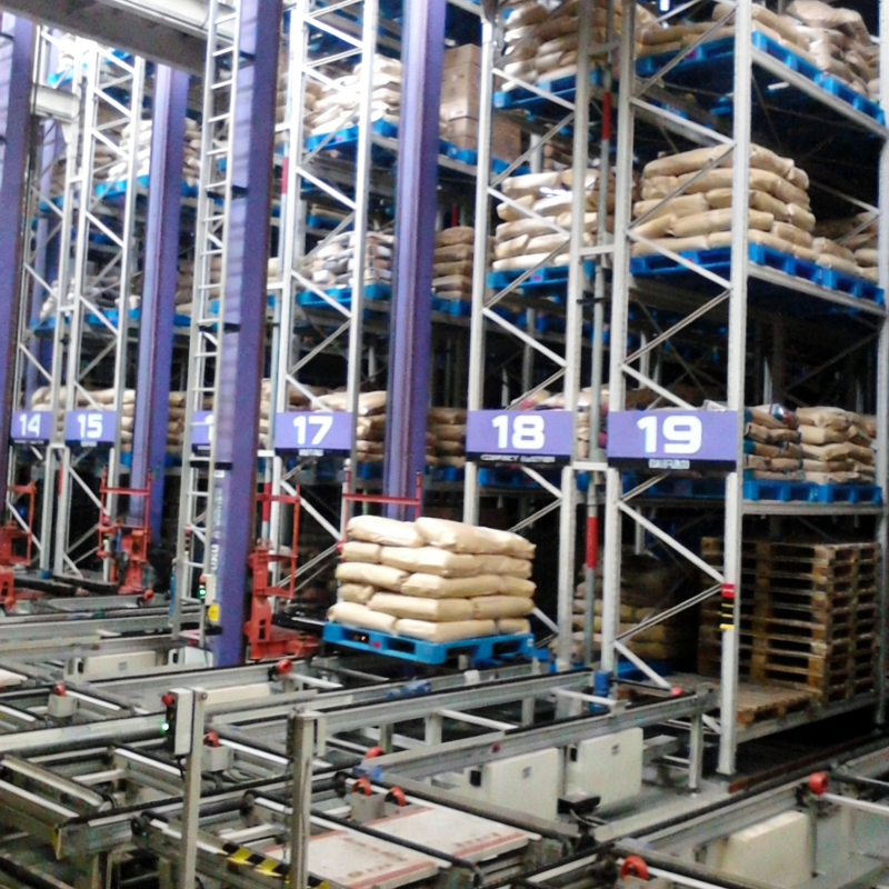 Beingmate Automated Warehouse with rackable pallets