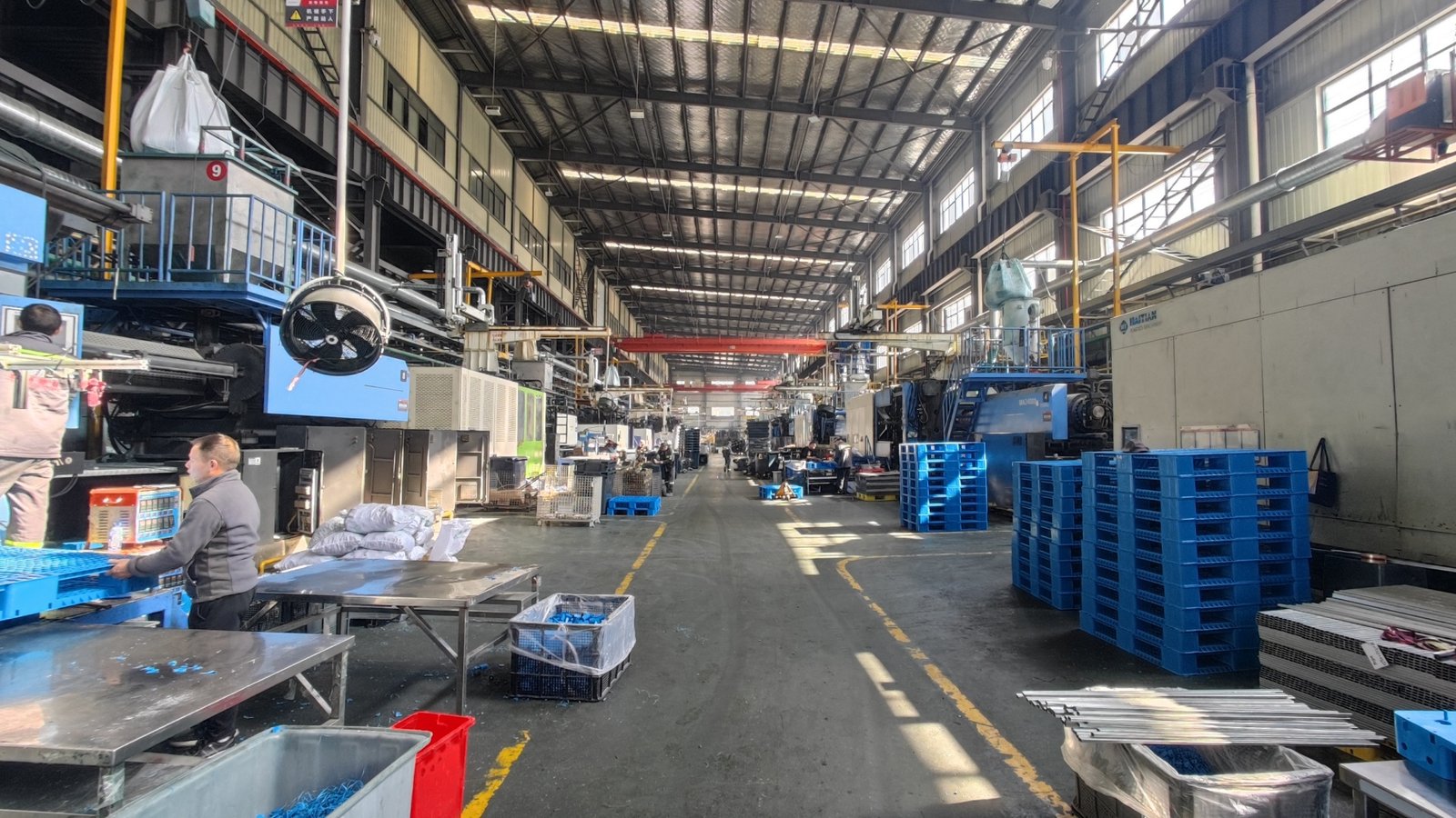 Automated production line at ENL Plast