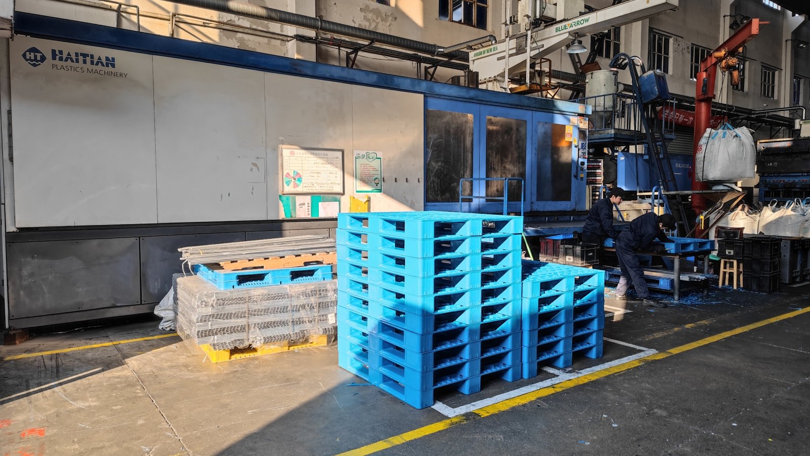 Quality testing equipment at ENL Plast