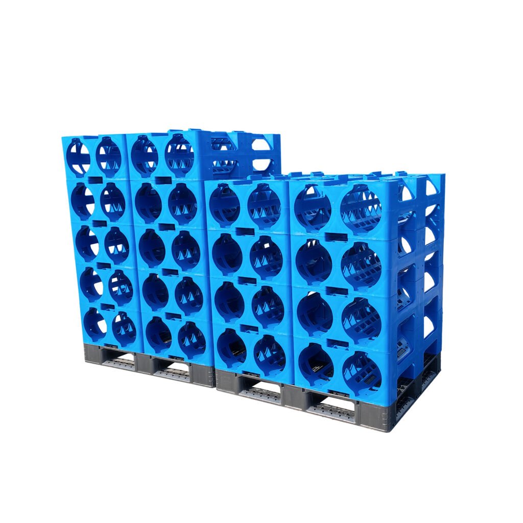 plastic water bottle rack