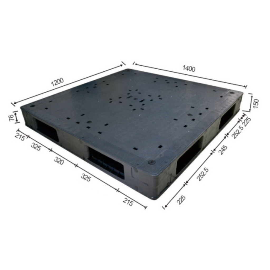 1400×1200 Double Faced Plastic Pallets
