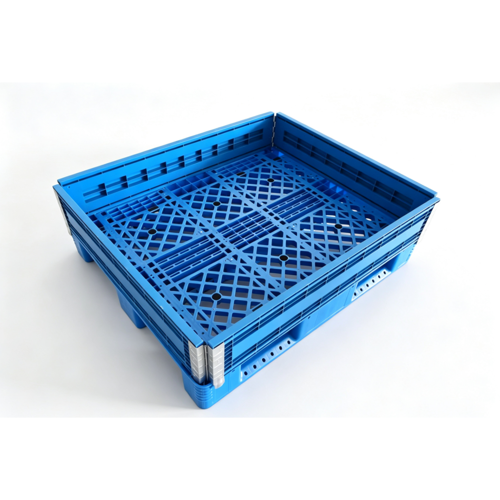1000 × 800 Foldable Plastic Pallet Collar