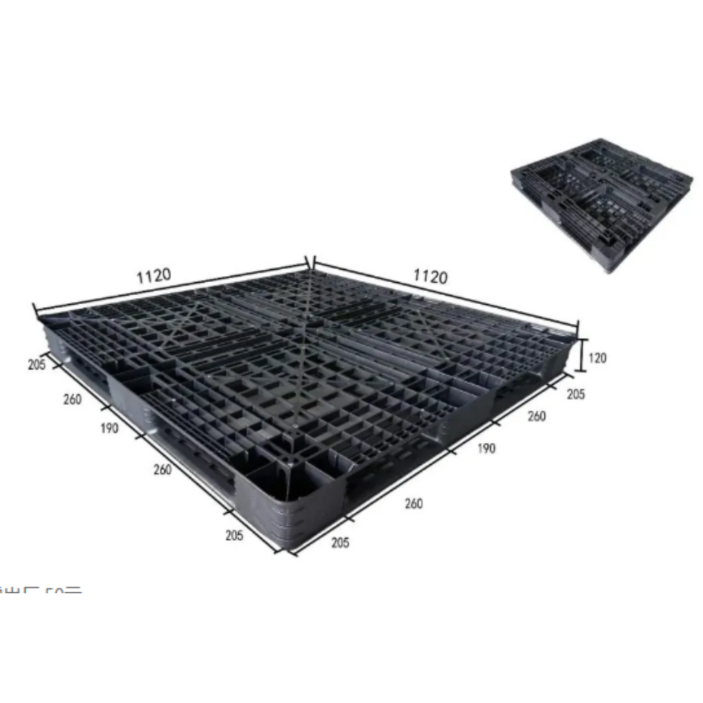 1120 x 1120 Recycled Full Perimeter Plastic Pallet