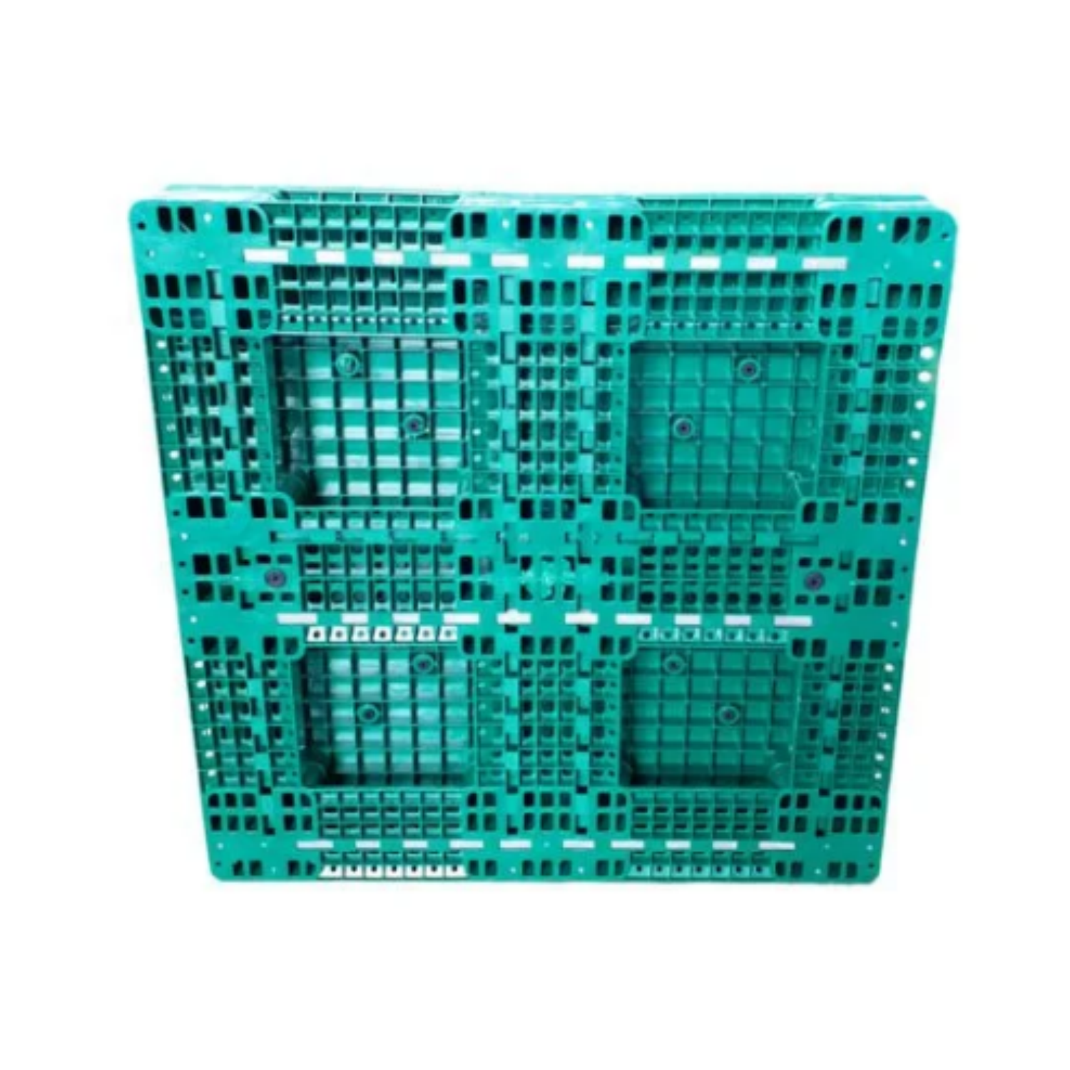 Hygienic plastic pallet for food and pharmaceutical storage