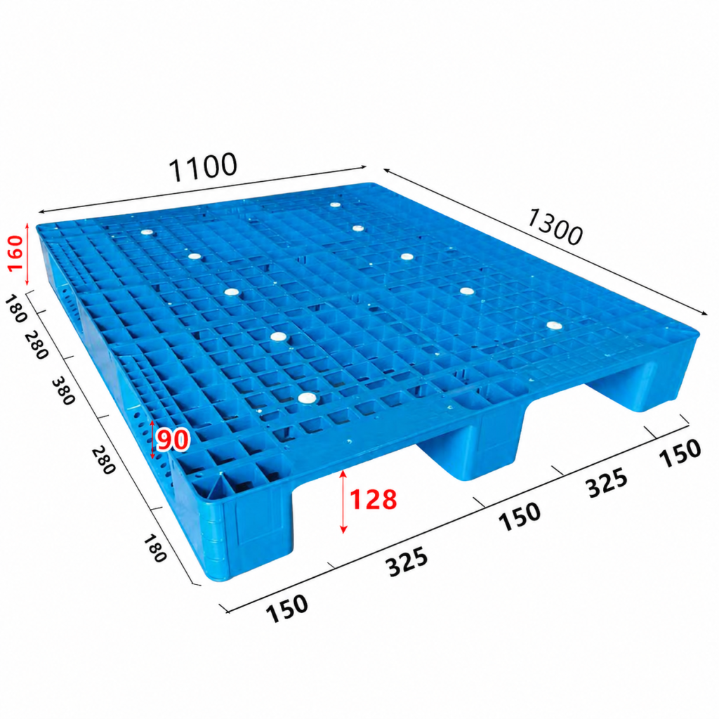 Heavy-Duty ASRS Conveyor Plastic Pallet