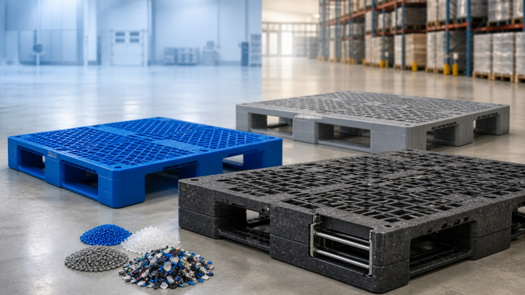 What Are Plastic Pallets Made Of?
